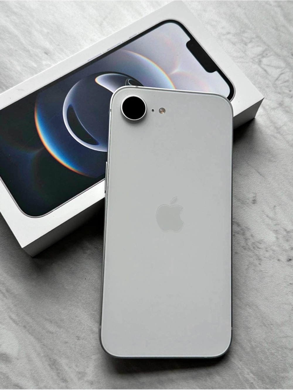 Apple iPhone 17e (White) - Sleek White Smartphone